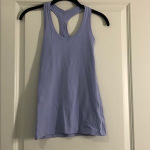 Baby blue lululemon tank